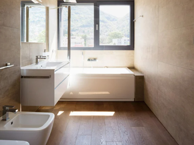 Badsanierung in einer Wohnung