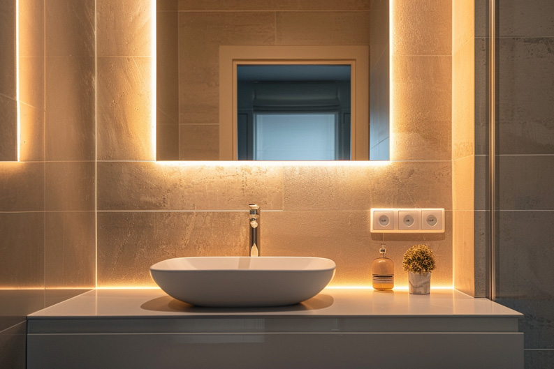 Elektroinstallation im Bad München