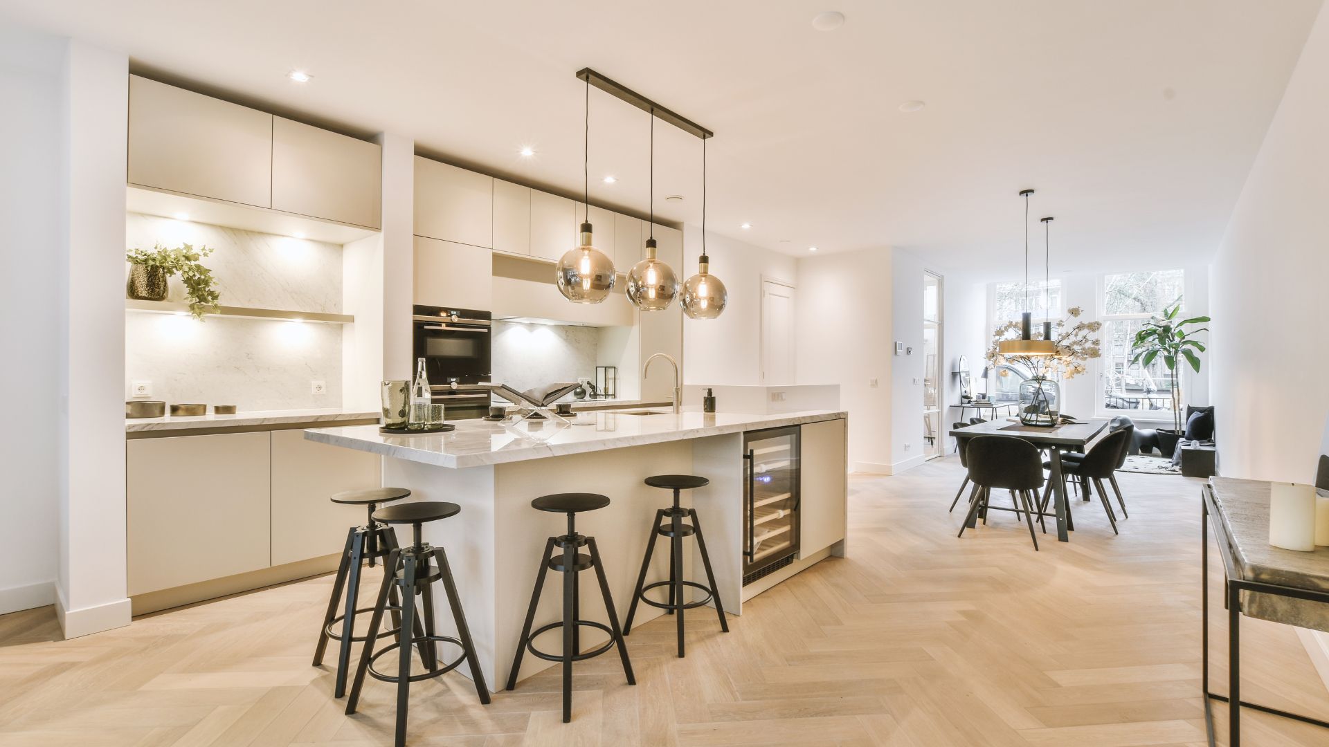 Moderne Küche Altbau